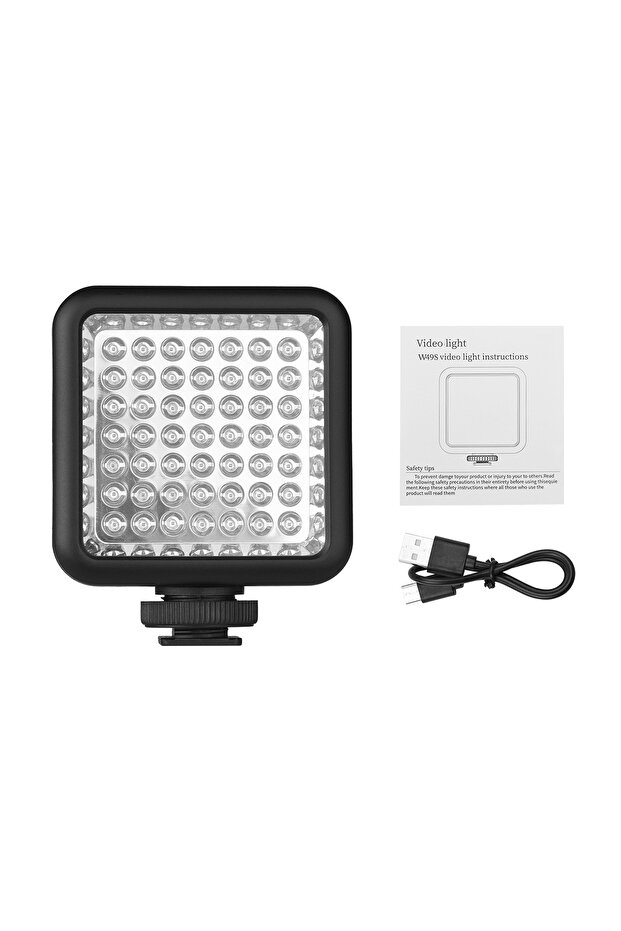 black Andoer IR49S Infrared Photography Light Mini IR Night Vision Light Tool for Video Camera Camco