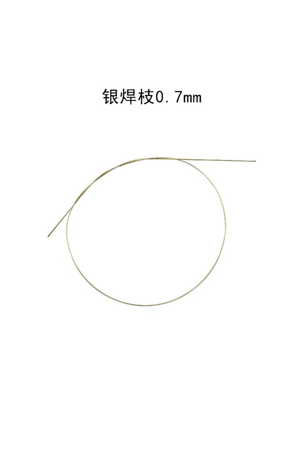 1 PC 0.7mm Silver Solder Wire Low Temp Easy Flow 0.5/0.7/1.0/1.5mm for Jewelry Making DIY Craft So