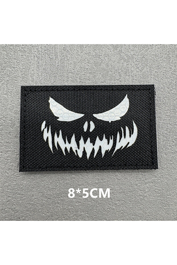 Antique Brass 1pc Tactical Patches IR Reflective Emblem Patches on Backpack Vest Clothing Badges Hoo