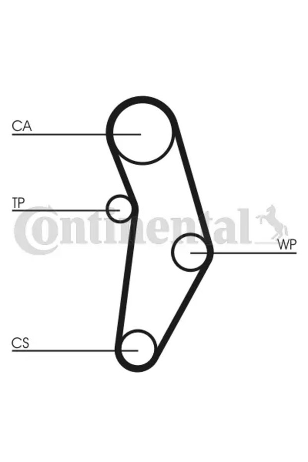 Set curea de distribuție CT1049K1