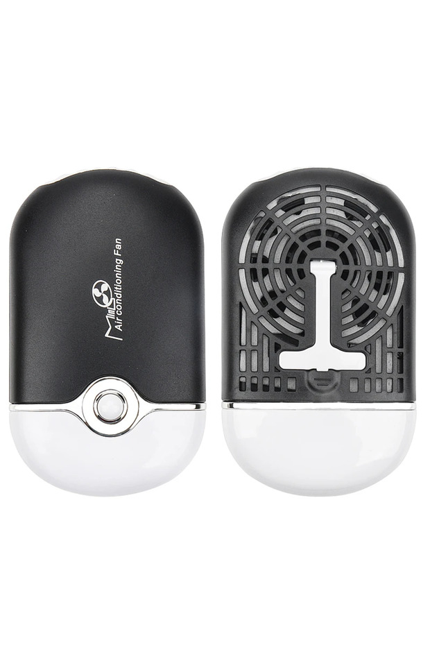 A0036-1Pcs Black Mini USB Charging Eyelash Blower Fan Extension Lashes Graft Dryer Dedicated Air Con