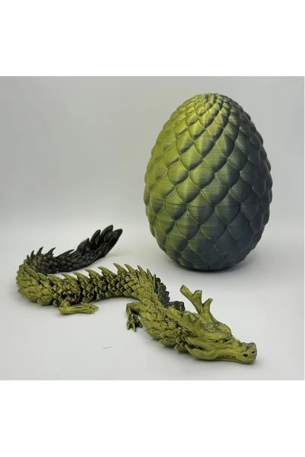 Bandai blackgold 3D Chinese Dragon Surprise Egg, Mini Movable Joint Decor, Cute Collectible Desktop
