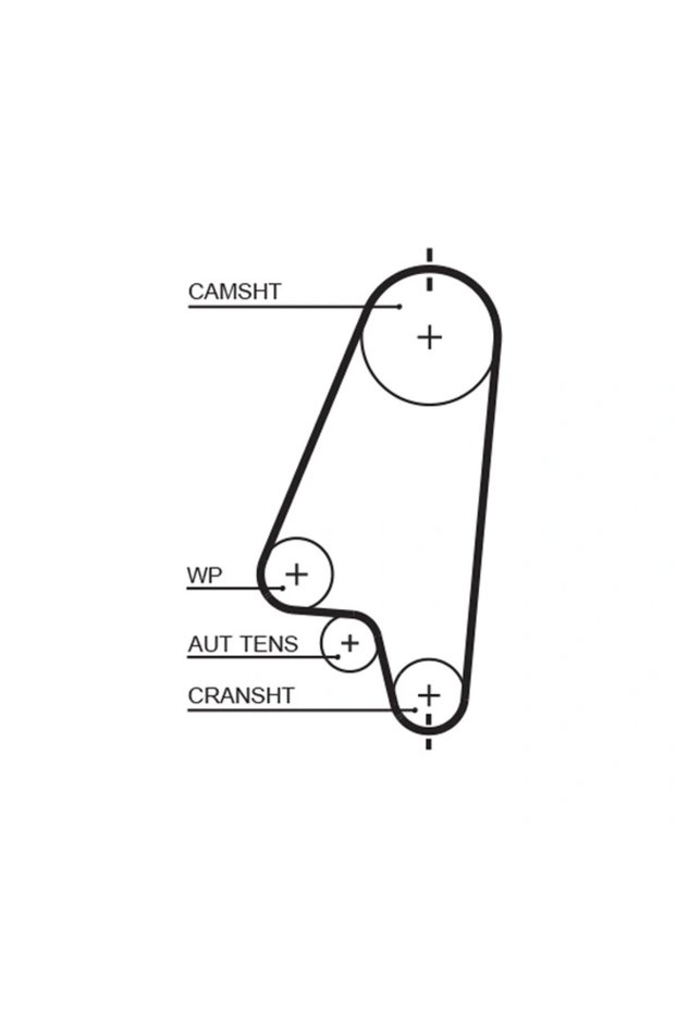 Set curea de distribuție K015310XS