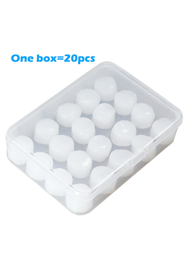433 Ear Plugs 20pcs Silicone Ear Plugs Reusable Waterproof Earbud Sleeping Swimming Traveling Workin