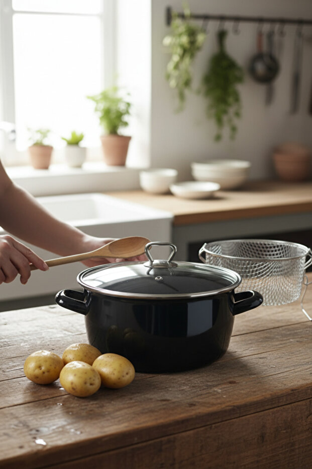 Enamel 24 cm Classic Frying Pan