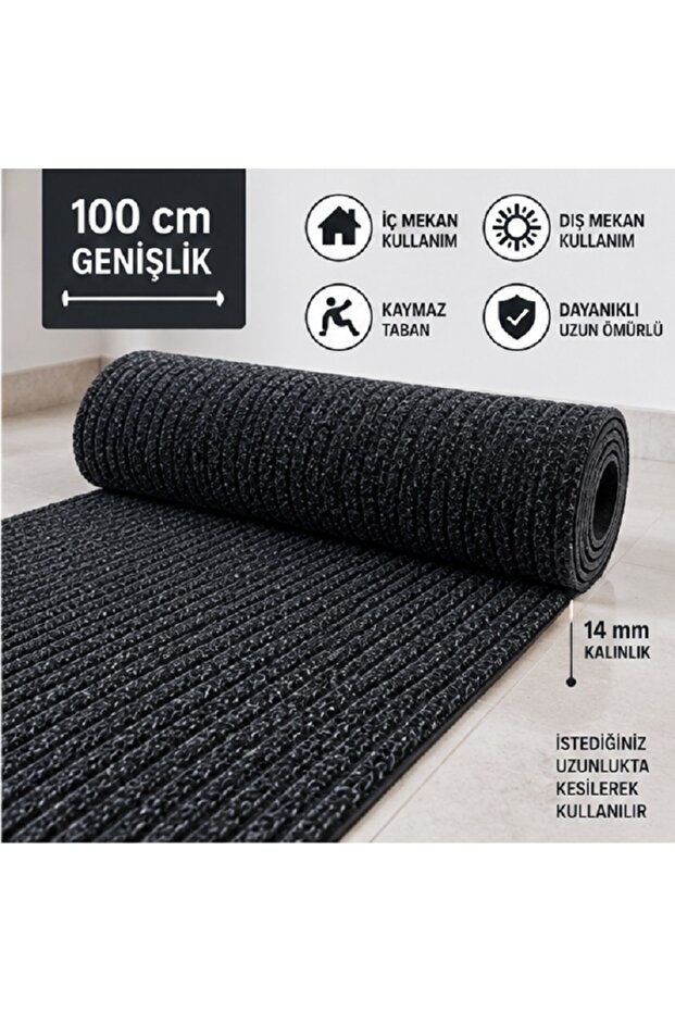 Hercules Koko Door Mat with Rubber Sole Suitable for Outdoor and Indoor Use