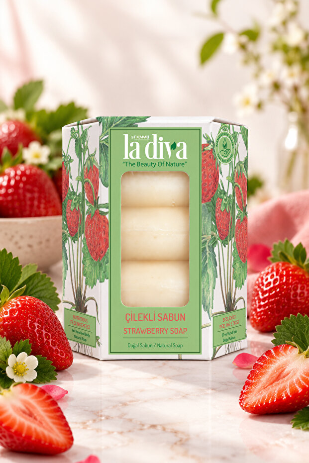 Strawberry Soap 4X45 Gr