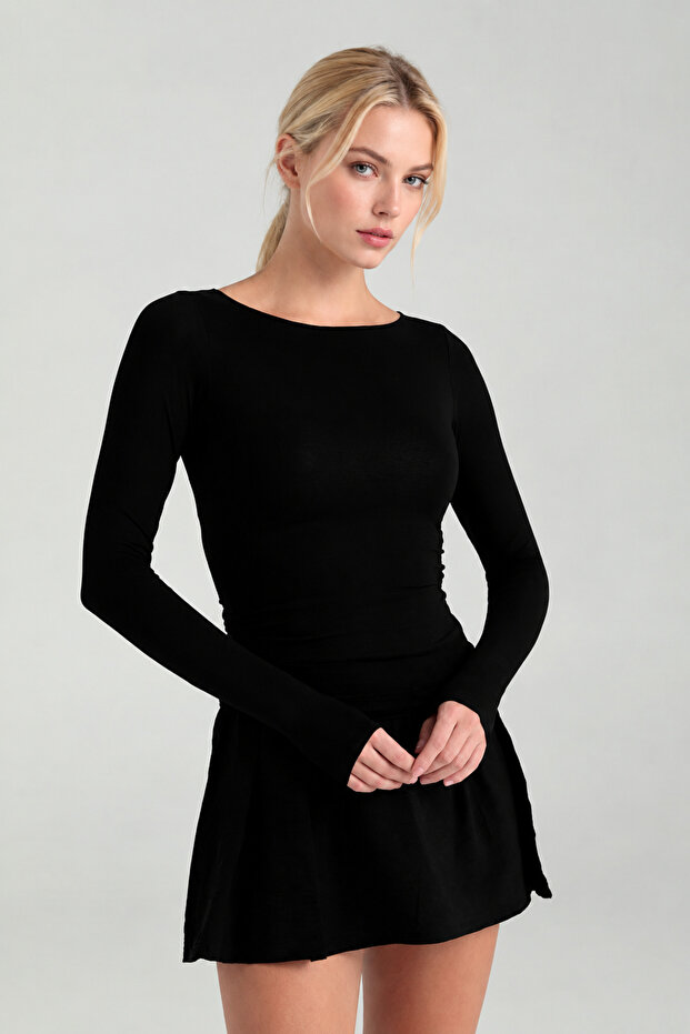 Women's ultra soft boat neck blouse - perfect for everyday wear and styling
