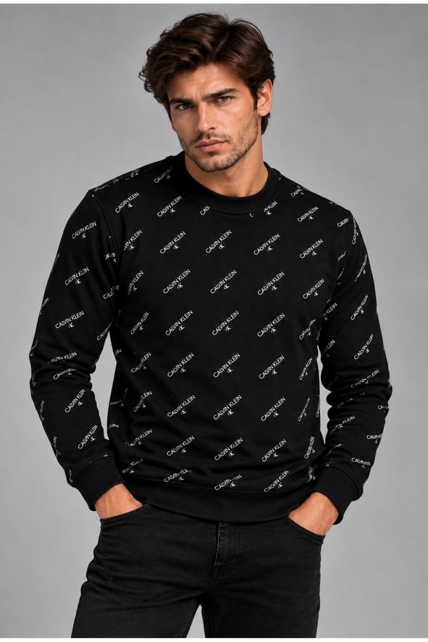 Crewneck Institutional All over Print