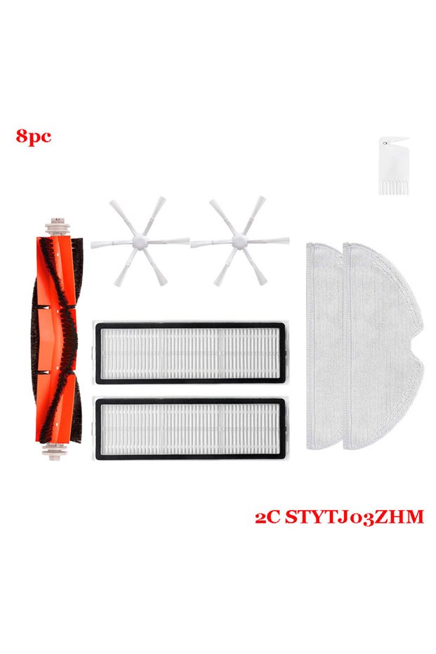 1 For Xiaomi Mi Robot Vacuum Mop 2 Mijia 2C STYTJ03ZHM Main Side Brush Hepa Filter Vacuum Cleaner Pa