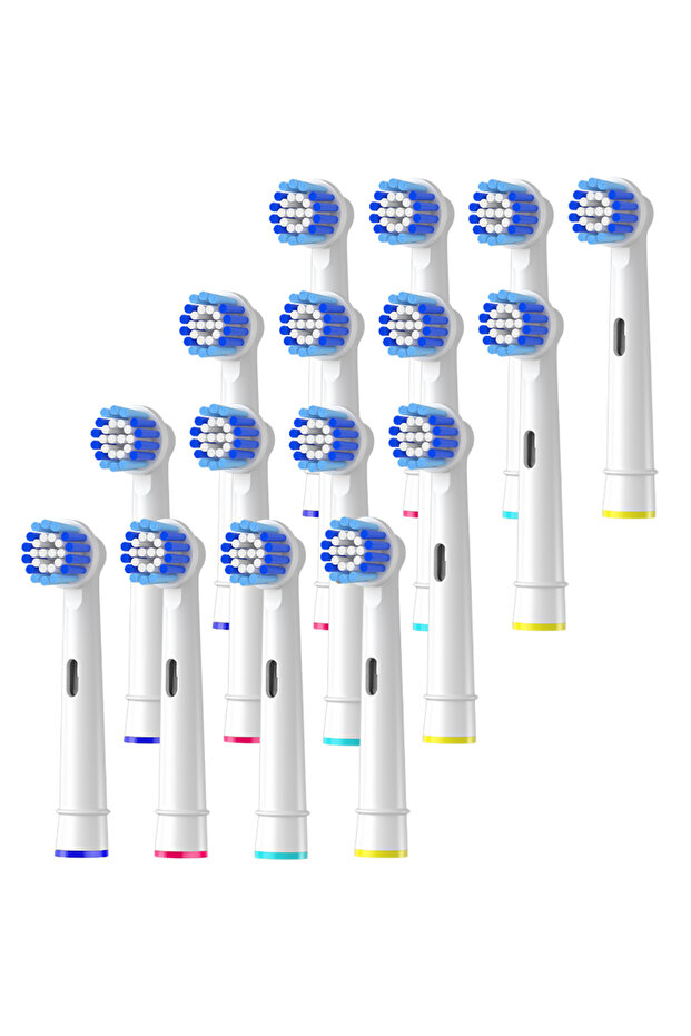 16pcs 4-16pcs Professional Electric Toothbrush Heads for Oral B Replacement Heads Refill Pro100/1000