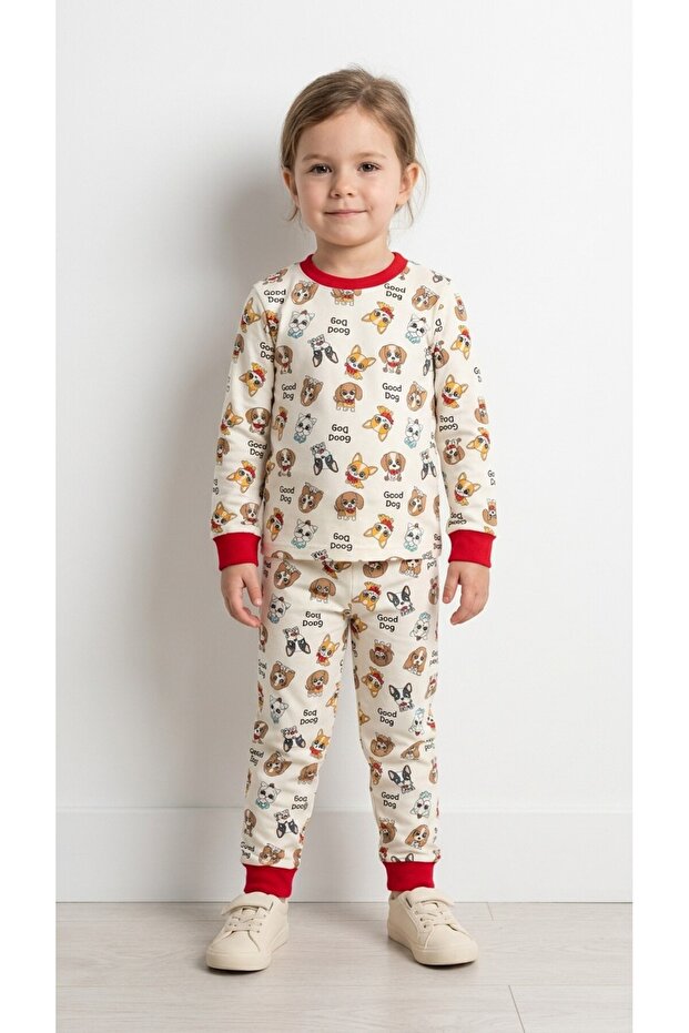 Pijama Set for Girl-Boy 3,4,5,6,7,8 Years