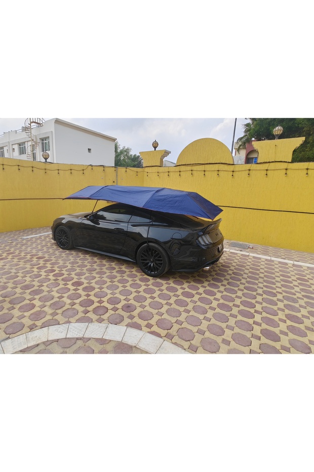 Silver Semi-Auto Car Sunshade SUV Mobile Car Sun Shade