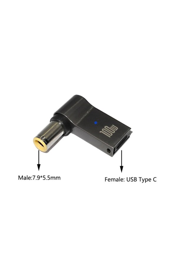 T1 100W USB Type C PD Fast Charging Cable Cord for Lenovo ThinkPad T61 T60 T420 T430 USB-C to 7.9X5.