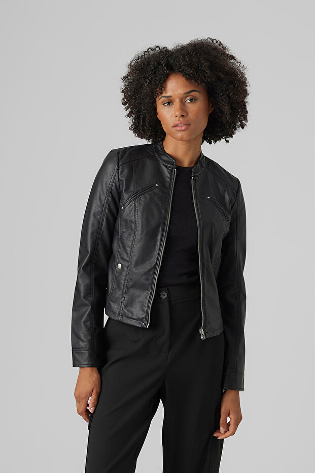 Women's VMFAVODONA Short Coated Jacket Noos