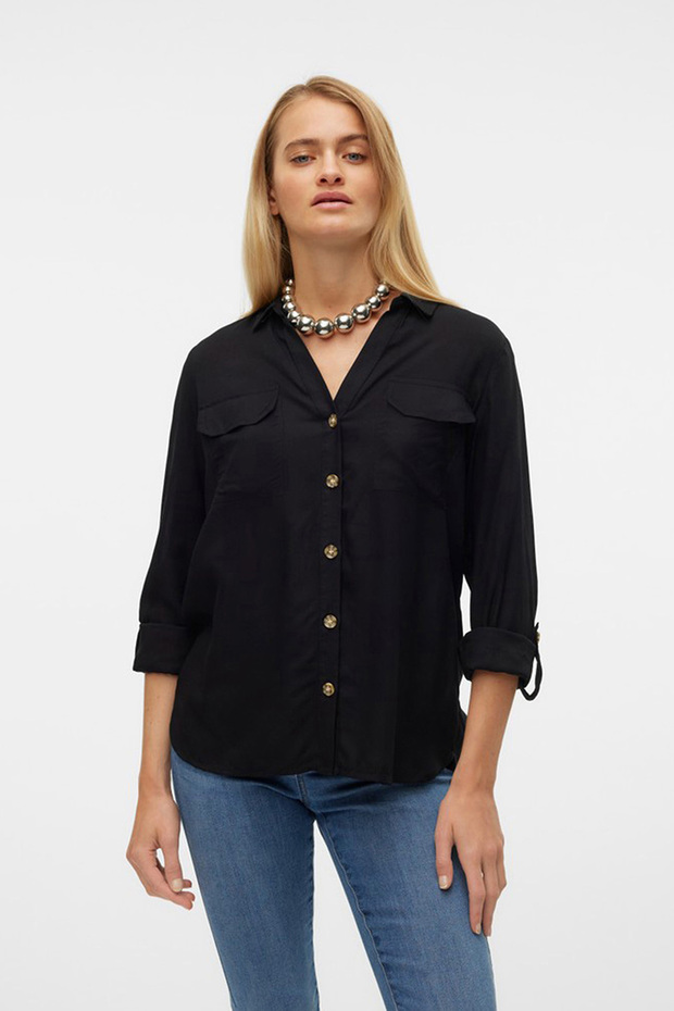 Women's VMBUMPY Long Sleeve Shirt New Woven Noos