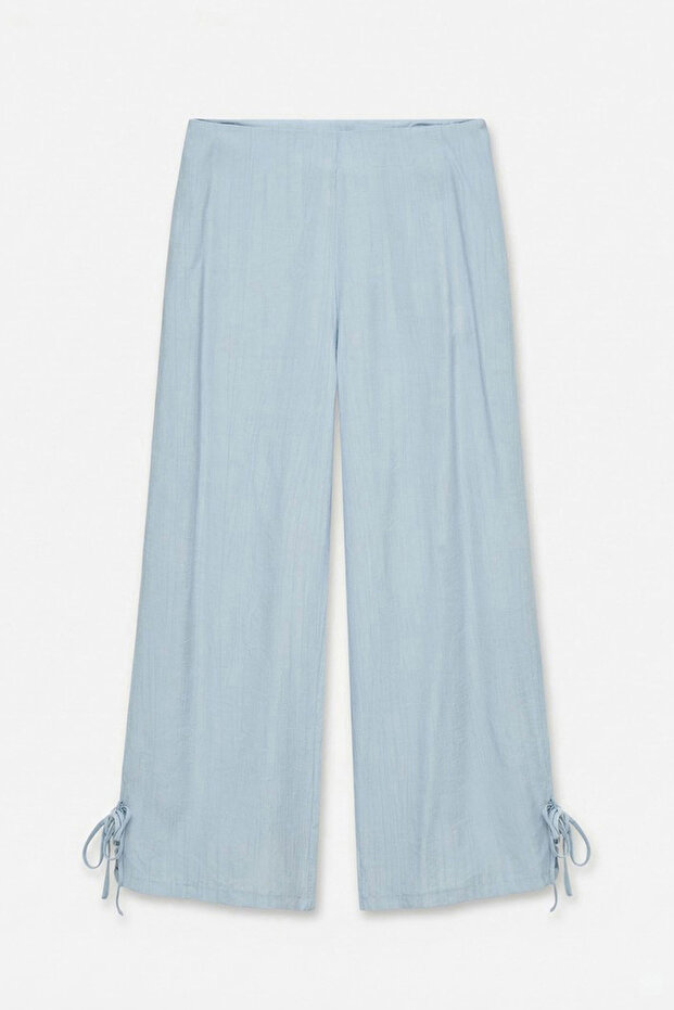 Women's VMANNA High-Waist Straight Tie Trouser Woven