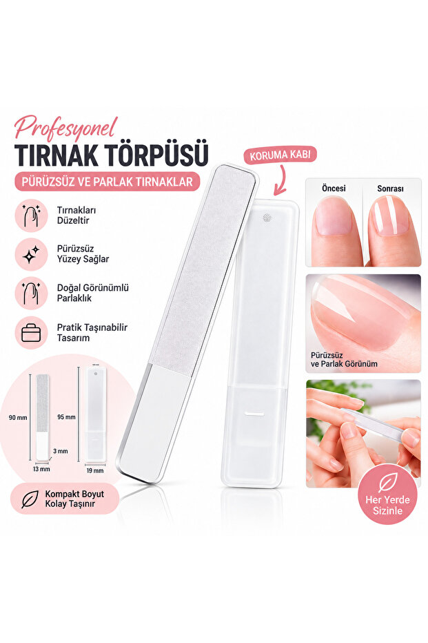 Glass Nail Polisher and File, Glass File