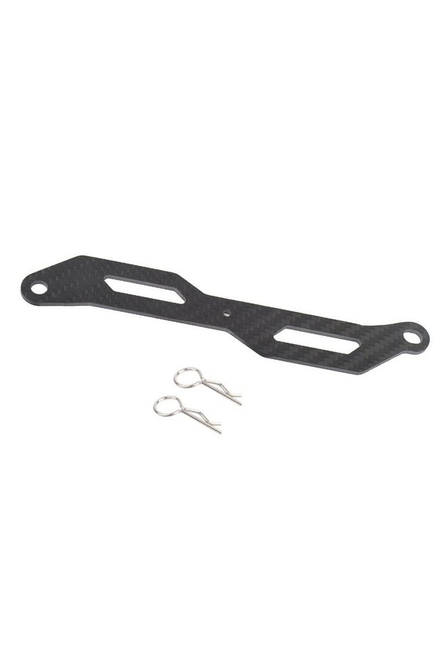 Battery Plate Carbon Fibre Shock Damper Stay Battery Plate Upper Deck for Tamiya TT02 TYPE-SR TT-02D