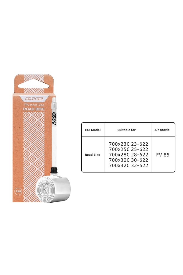 32C85mm ENLEE Bicycle Inner Tube Road Mountain Bike TPU Inner Tube Bicycle Lightweight Inner Tube 70
