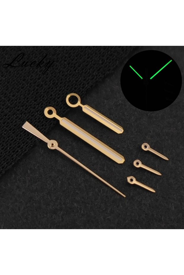Top 12.Gold VK Series High-Quality VK63 Watch Hands 6 Hands C3 Green Luminous Fit VK63A VK64 Quart