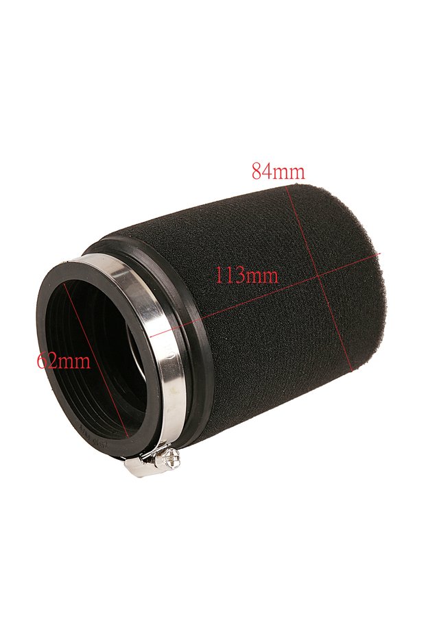 Motorcycle Pit Dirt Bike ATV Parts 62mm Foam Air Filter Pod PIT Quad Dirt Bike Buggy