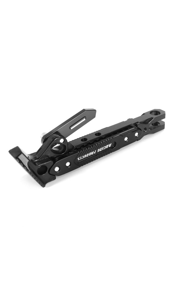 black Metal Motorcycle Foot Bracket Motorbike Kick Side Kickstand Parking Bracket Heavy Lift Stand S