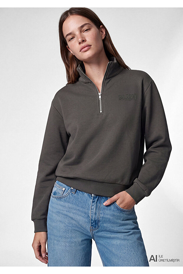 Khaki Sweatshirt 1S10586-71553