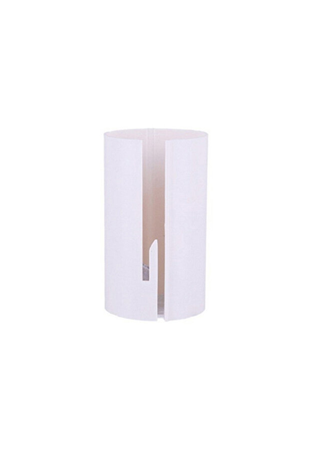 White-1pc HORN Sliding Wrapping Paper Cutter - Easy-Glide Gift Wrap Trimmer for Christmas & Birthday