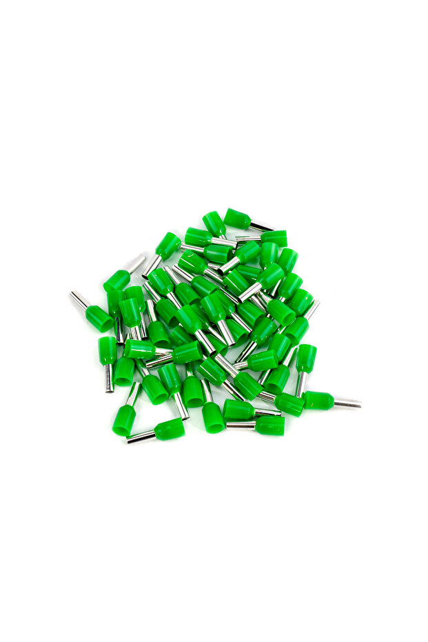 E2508 Green 1000PCS/Pack E7508/E1008/E1508/E2508 Insulated Ferrules Cable Terminals Electrical Termi