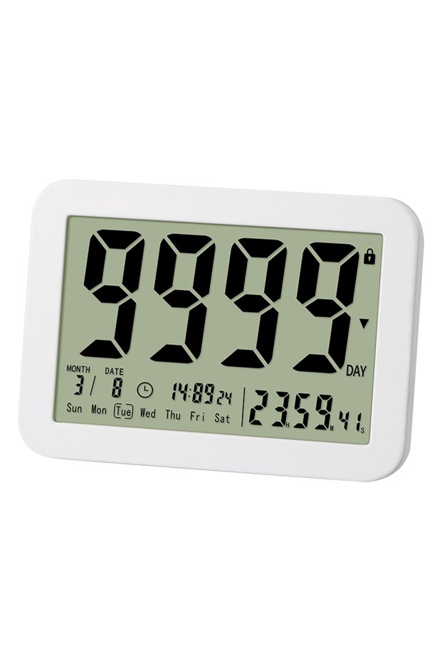 YS-281 9999-Days Digital Countdown Days Timer Clock,Large Screen Electronic Timers for Classroom Wed