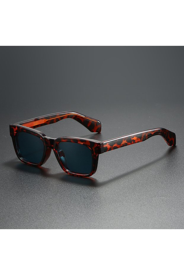 Leopard Green 2025 Men Sunglasses Polarized Square Glasses for Driving Fishing Travel UV400 Fashoina