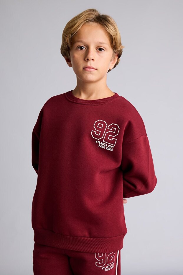 Number Printed Sweatshirt for Boys (26 Wn)