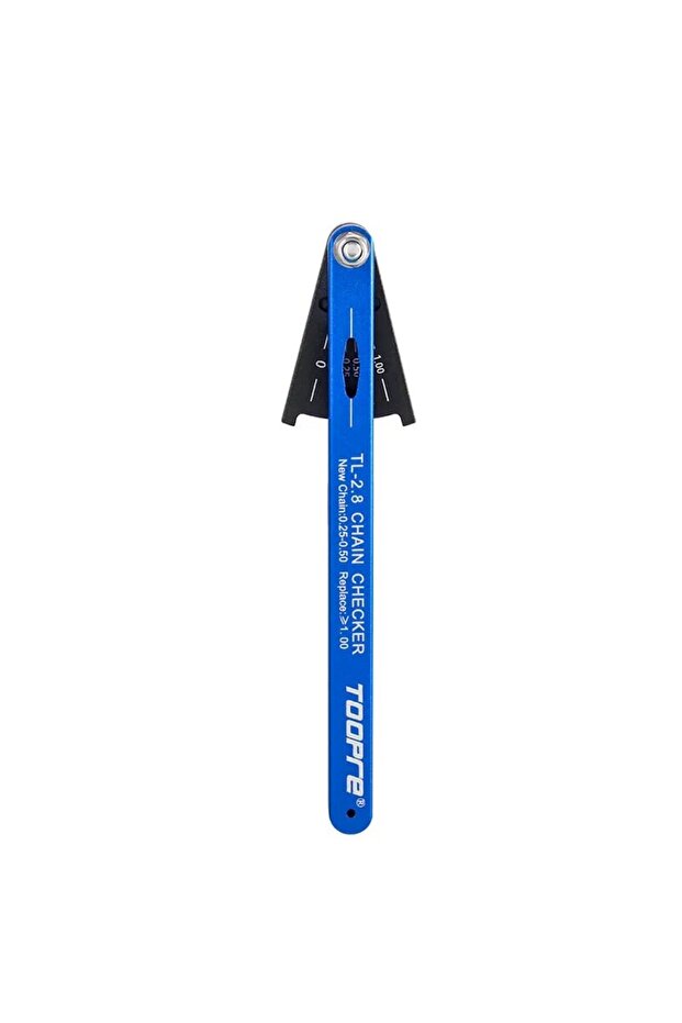 TL-2.8 blue Bicycle Chain Measurer Wear Measuring Tape Mountain Bike Chain Stretch Detection Tools B