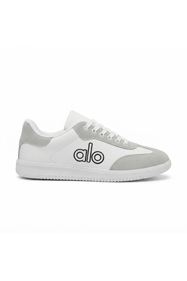 Zrne-004 Premium White Lace-Up Women's Sneaker