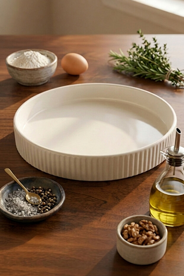 Saturn Porcelain Single Oven Dish