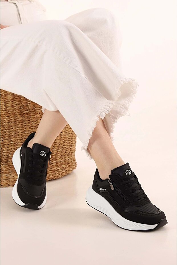 Almera 2060 Syah White Skin Sports Shoes