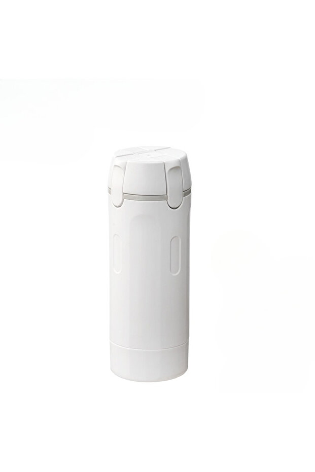 WHITE 4 in 1 Travel Refill Bottle Set Portable Dispenser Leak Proof Travel Container for Perfume Sha