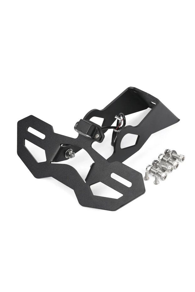 black License Plate Holder For KAWASAKI VERSYS 650 1000 NINJA Z1000 Z1000SX Motorcycle Accessories L