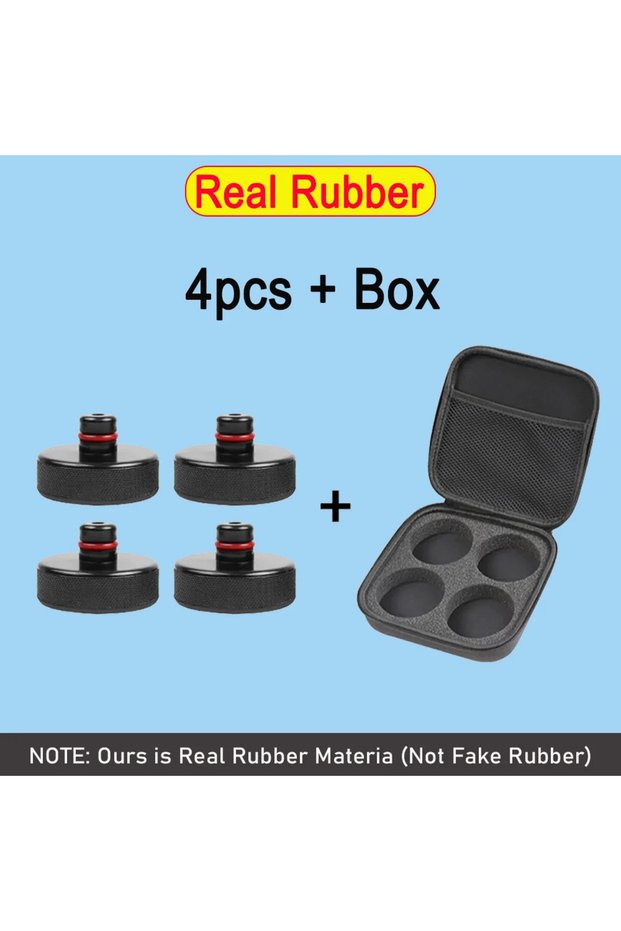 4pcs with Box For Tesla Lifting Jack Pad Point Adapter Model 3 Model Y Juniper YL Model S X Accessor