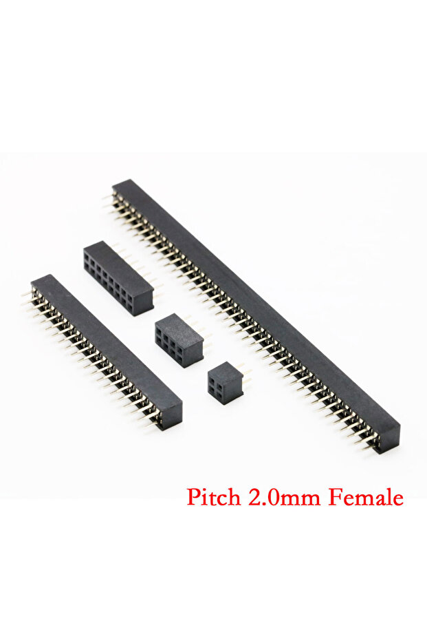10PCS 2x3Pin Pitch 2.0mm Female 10PCS Pitch 2.0mm Double Row Pin Female Header Socket 2*2P/3/4/5P/6/
