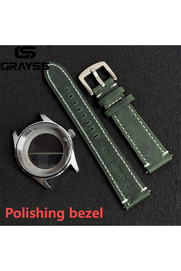 36mm NH35 NH36 C-p-glass back Retro 36/39mm Pilot Little Prince Watch Case Stainless Steel Sapphire