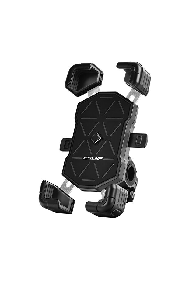 black Handlebar Universal Bike Phone Holder Mount Bicycle Motorcycles Phone Holder for 4.5-7.2 Inch
