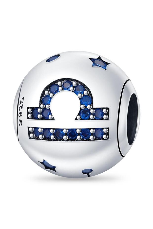 PAC251-7 Charm Plata 925 Original 12 constellation beads Water, Earth, Fire and wind round bead char