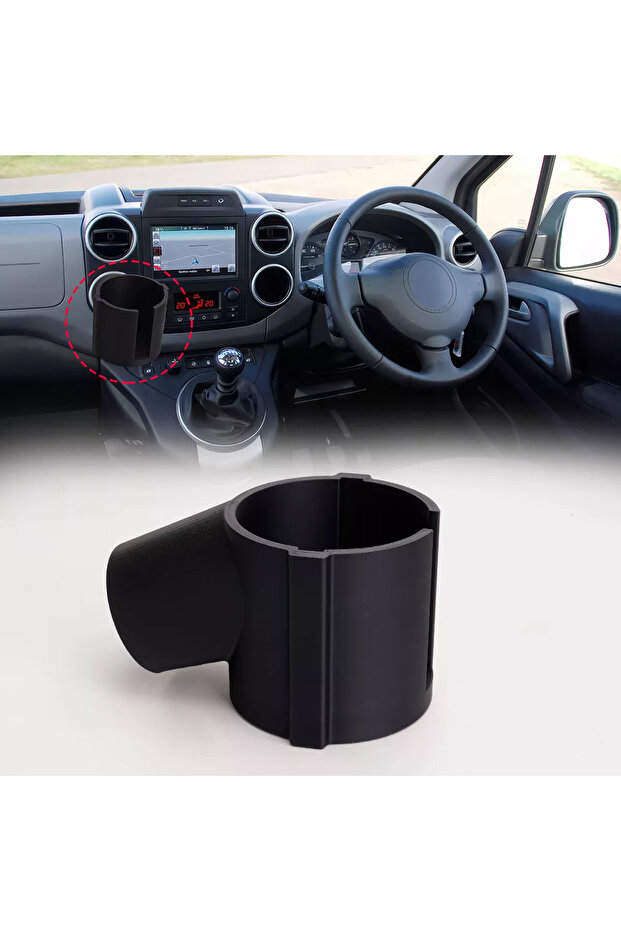 A 1PC Cup Holder Suitable for Peugeot Partner Citroen Berlingo High-Quality Cup Holder Phone Holder