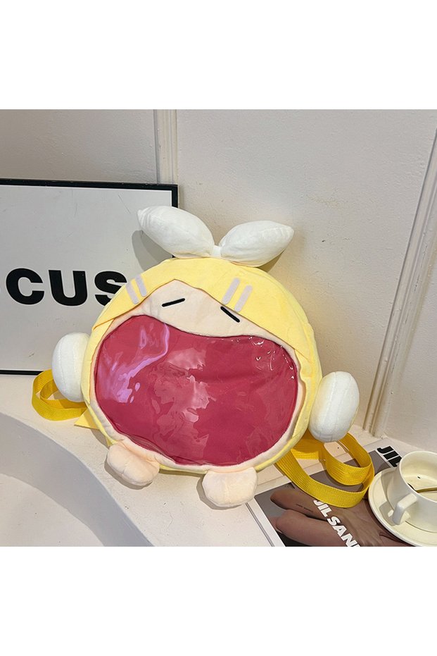 Bandai A Anime Crossbody Heartache Bag Kagamine Rin Kawaii Decorate Kagamine Len Girl Large Capacity