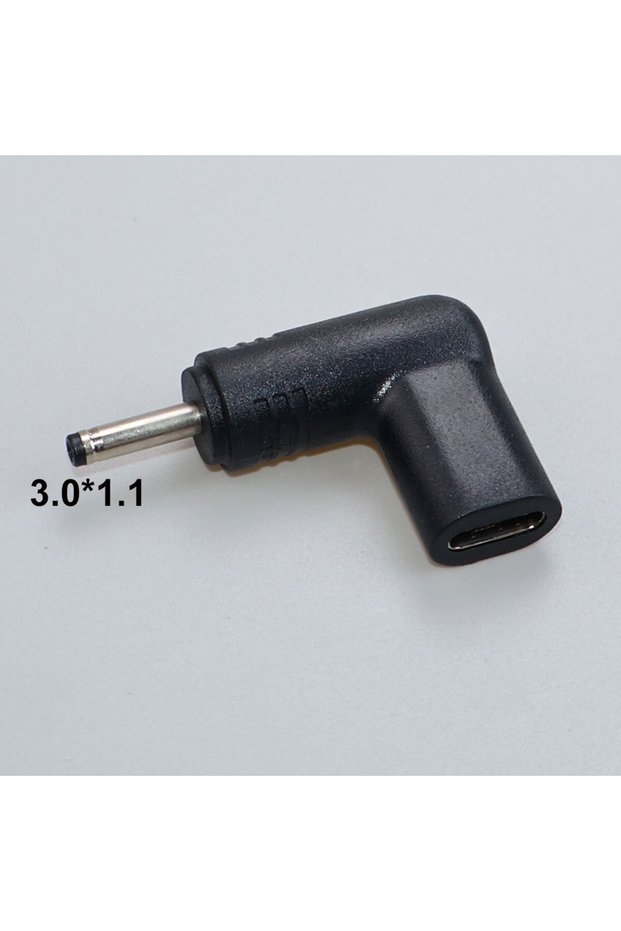 5V 3.0-1.1mm 5V 9V 12V 15V 19.5V TypeC to DC Jack Plug Charge Adapter Converter for Router Tablet Fa