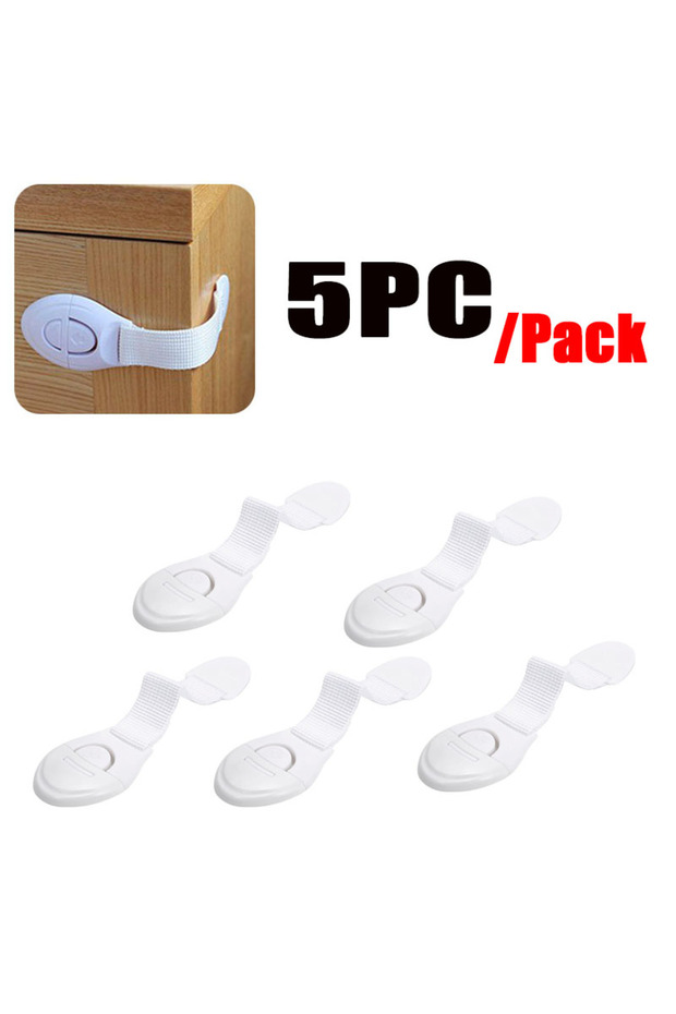 5 Pcs 10pcs Child Safety Cabinet Lock Baby Proof Security Protector Drawer Door Cabinet Lock Plastic