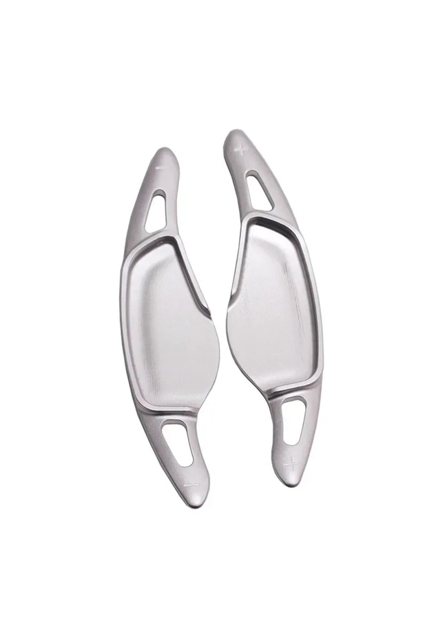 Silver Aluminum Paddle Shifter Extension for BMW 3'G20/5'G30/6'G31/7'G11/8'G14/X3 G01/X4 G02/X5 G05/