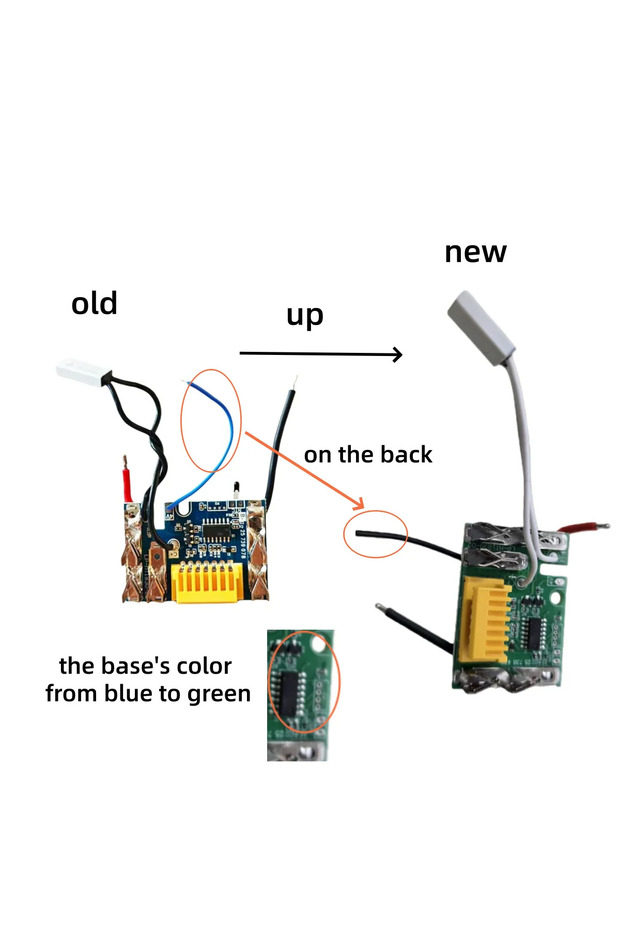 Deli one size Power tool accessories BSM PCBA For Makita 18V Li-ion Battery Management System BL1830